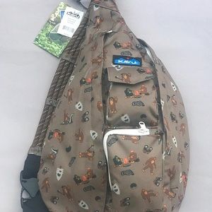 New Kavu Bag Sling Rope Backpack Crossbody Travel